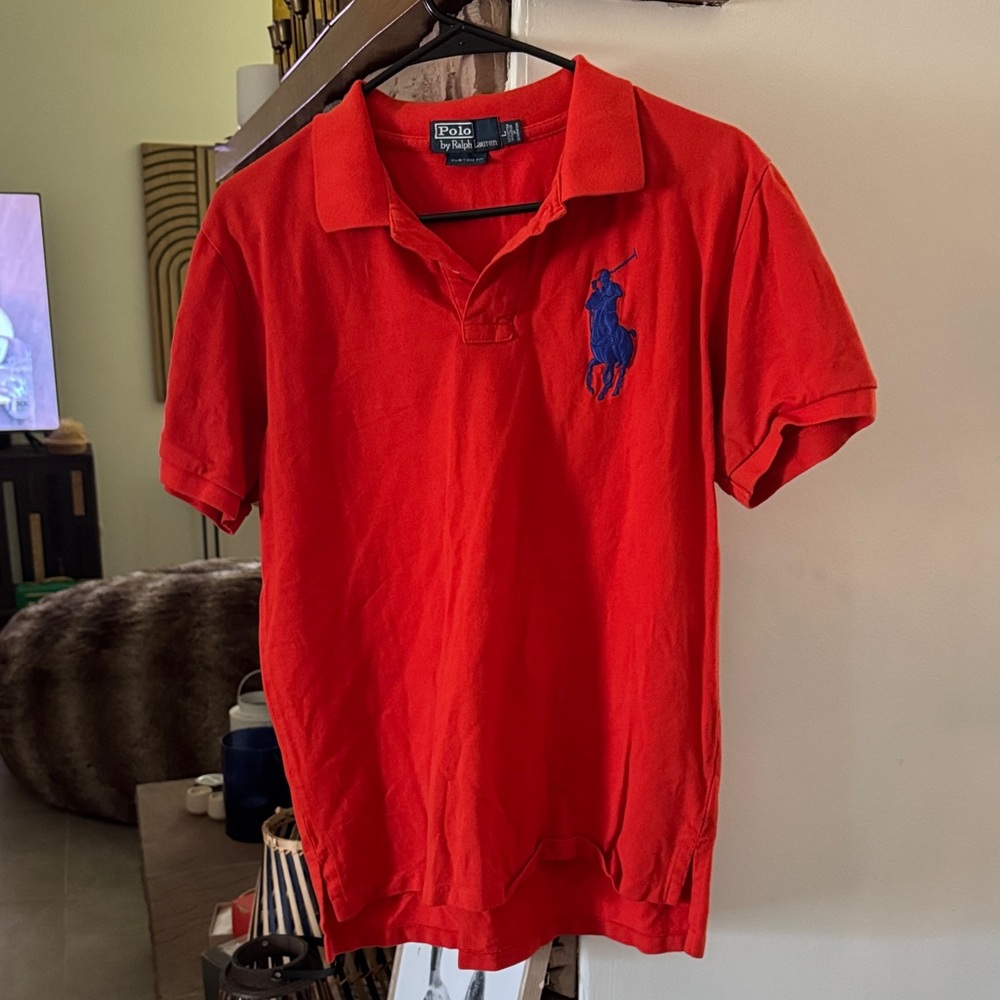 Ralph Lauren Bright Red Polo Shirt